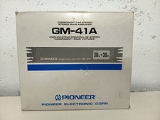 Pioneer GM-41A  Component Car