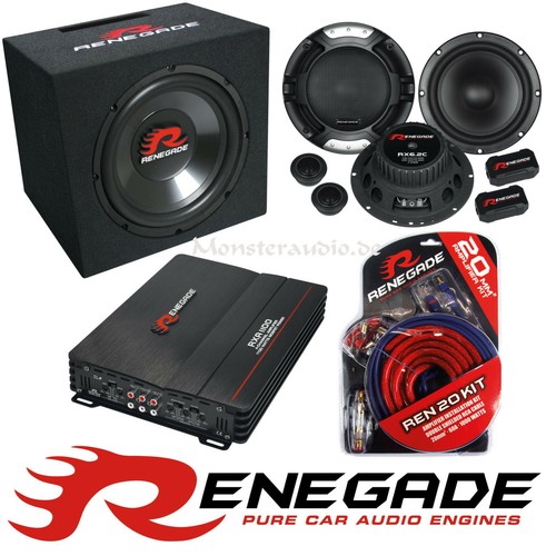Renegade set 30cm - 4, subwoofer
