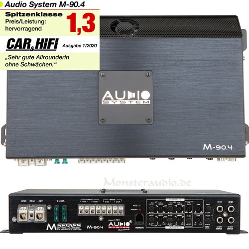 Audio system m90 kanal - system, m90.4