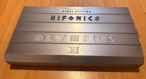 Hifonics olympus final - olympus, xi