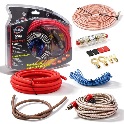 Subwoofer kabel set auto - set,
