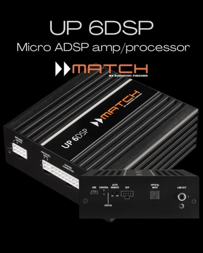 Match dsp verstärker - up, 6