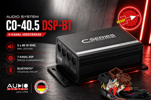 Audio system plug play kanal - plug&play, 5-kanal