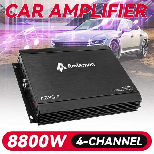8800w kanal auto - 4-kanal, verstärker